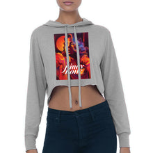 Pinay Noir - Cropped Women's Long Sleeve Hoodie